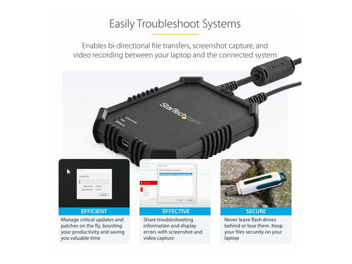 StarTech KVM Konsole – Mobiler Adapter für Laptop-Verbindung
