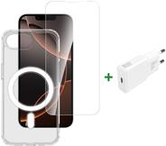 4SMARTS 3-in-1 Starter Set – MagSafe-kompatibel, Schutz & Laden