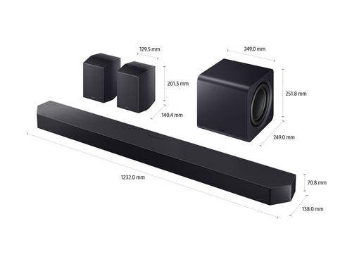 Samsung Soundbar – 11.1.4-Kanal, Heimkino-Klang