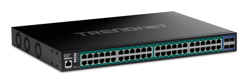 Trendnet 52-Port PoE+ Switch – Gigabit, 10G SFP+ für große Netzwerke