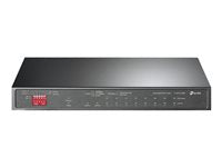 TP-Link Netzwerk-Switch – 10 Anschlüsse, PoE+ für einfache Installation