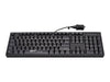GETT USB-Tastatur – Waschbar, Antimikrobiell, Spritzwassergeschützt