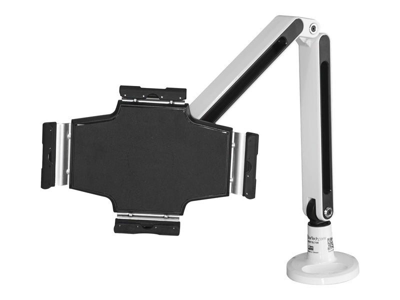 Startech Tablet-Halter – Schwenkarm, für iPad & Android, Weiß