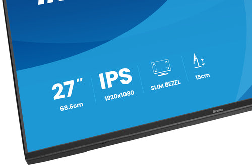 Iiyama 27" LED-Monitor – Full HD, IPS-Display