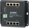 Planet Technology 8-Port Switch – Wandmontage, PoE+ Unterstützung