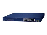 Planet Technology 16-Port Netzwerk-Switch – Gigabit-Geschwindigkeit