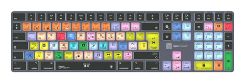 Logic-Keyboard Büro-Tastatur – Bluetooth & Kabel, Deutsche QWERTZ