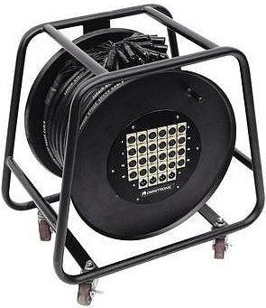 Omnitronic Multicore Kabeltrommel – 30 m, 24 Eingänge