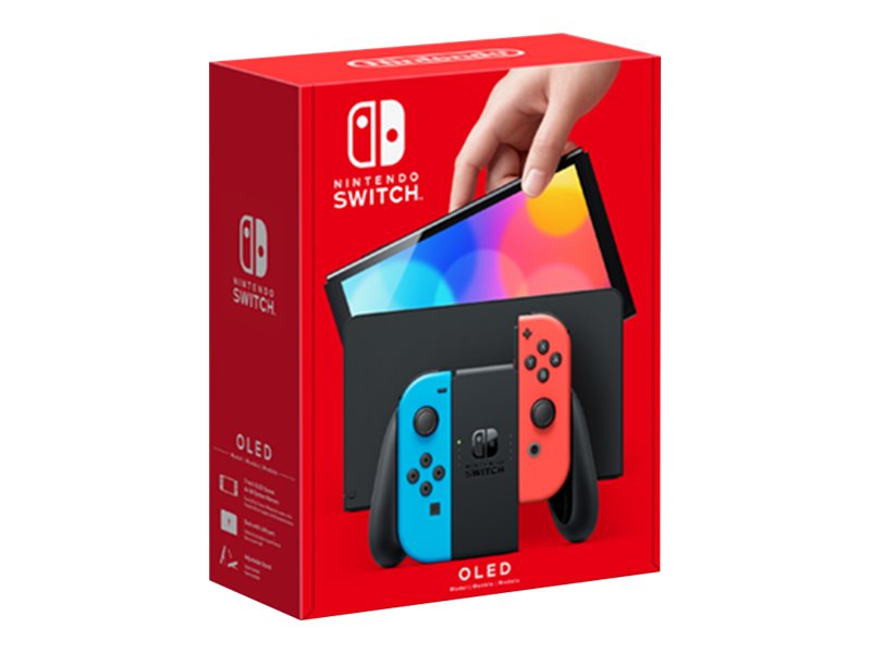 Nintendo Switch OLED Spielkonsole – Leuchtendes Display, vielseitig