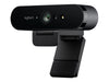 Logitech BRIO Webcam – 4K-Auflösung, Dual-Mikrofone