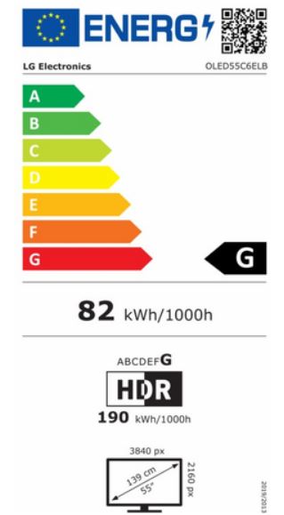 LG 55" OLED-Fernseher – Brillante Farben, schlankes Design