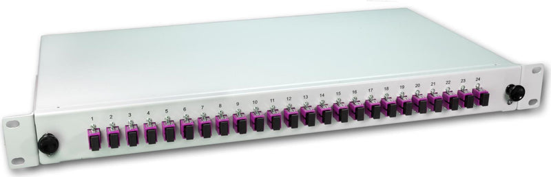 Lightwin Glasfaser-Spleißbox – 24 Fasern, Metallgehäuse