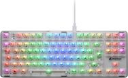 SHARKOON Crystal Shark Tastatur – Kabellos, RGB-Beleuchtung