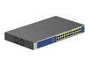 Netgear 24-Port Gigabit Switch – Unmanaged, PoE+ für einfache Netzwerke