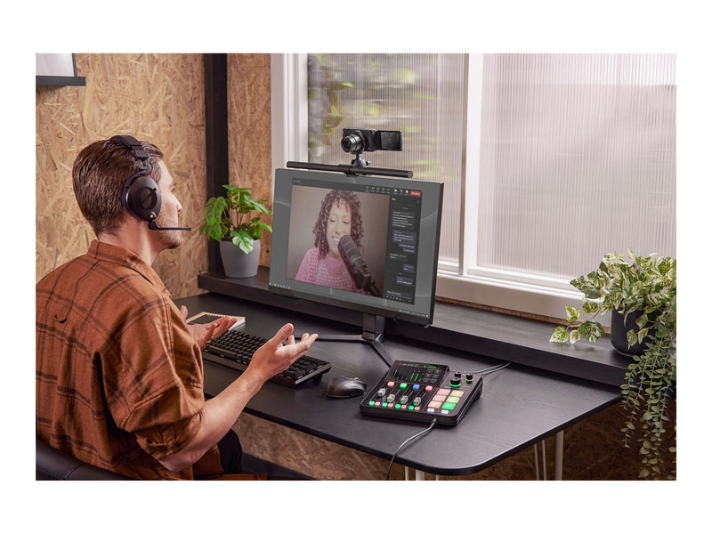 RODE RØDECaster Duo – Podcast Mixer mit WLAN und Bluetooth
