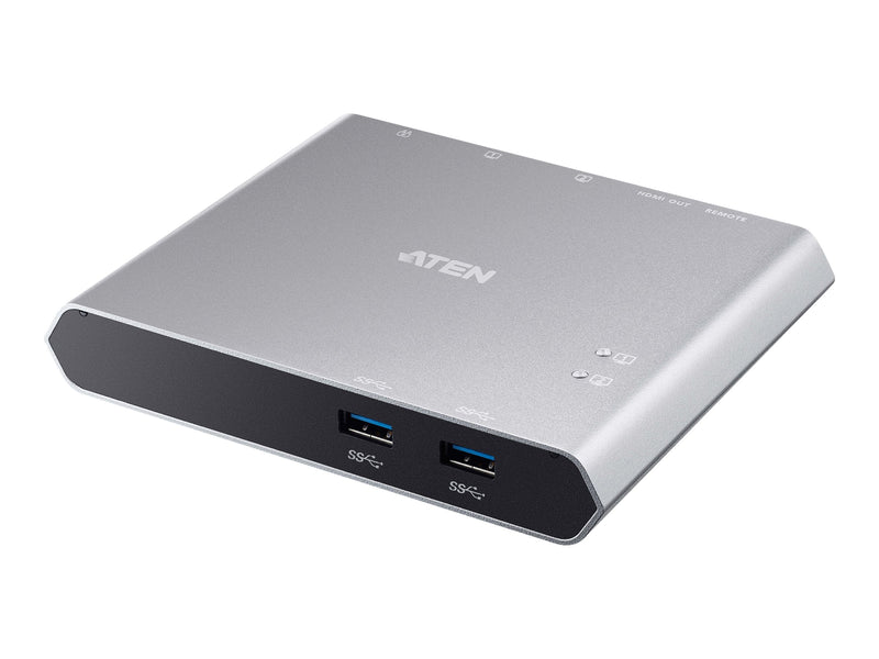 ATEN USB-C Dock Switch – 2 Geräte mit einem Bildschirm verbinden