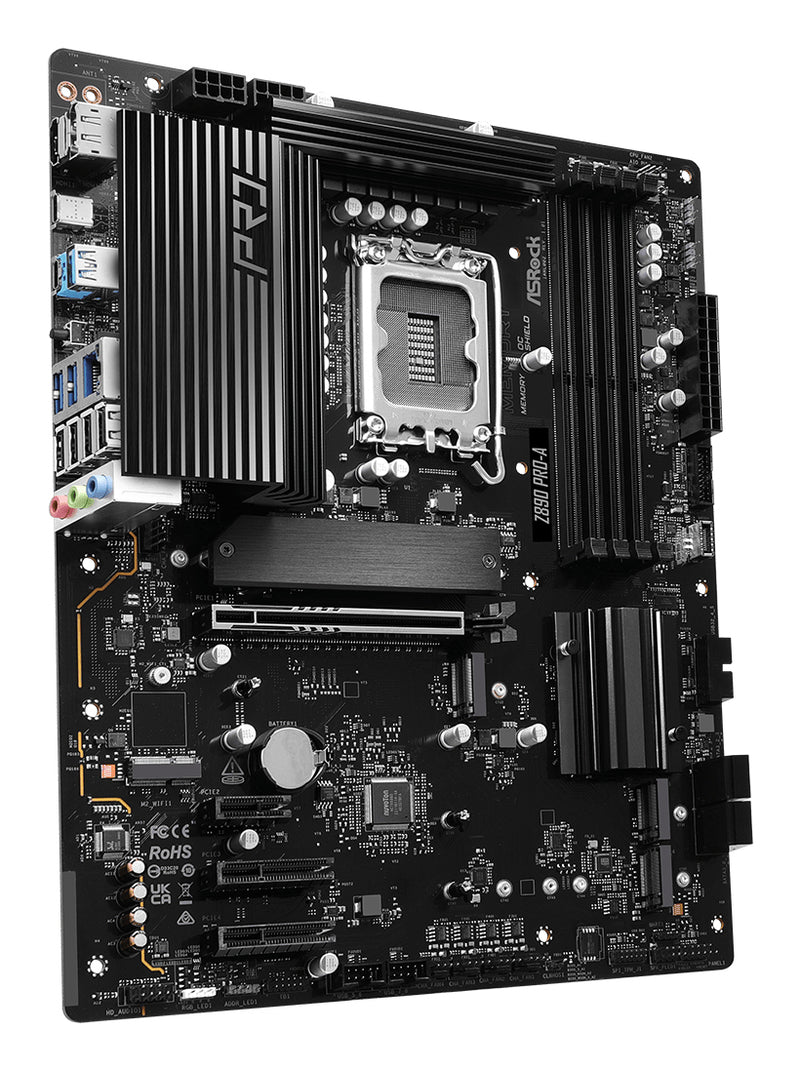 ASRock Z890 Pro-A Motherboard – USB4, 2.5 Gigabit LAN