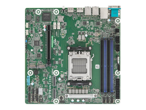 ASROCK Micro-ATX Motherboard – AMD EPYC, 2x Gigabit LAN