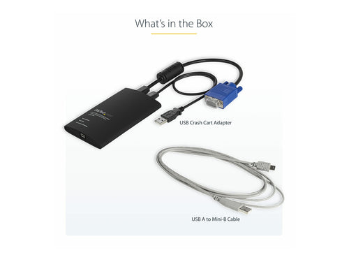 Startech USB KVM Konsole – Mobiler Adapter für Laptop-Verbindungen