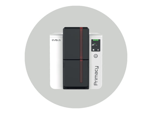 EVOLIS Kartendrucker – beidseitiger Druck, USB & LAN