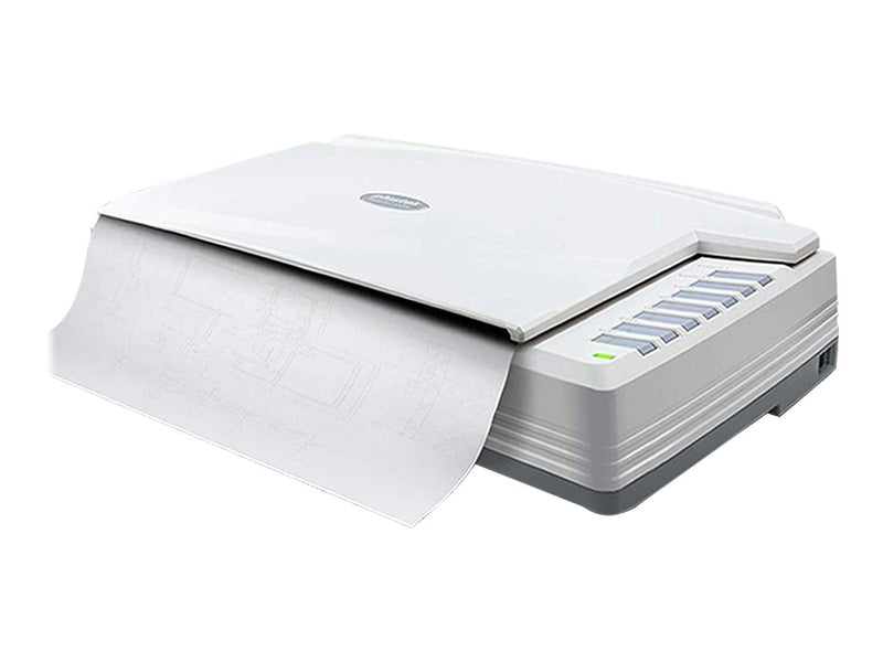 Plustek Flachbettscanner A3 – 800 dpi, USB-Anschluss