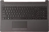 HP Ersatztastatur mit Abdeckung – QWERTY, Italienisch, Jet Black