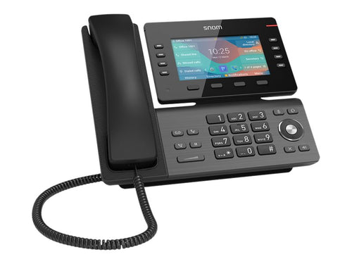 Snom Tischtelefon D862 – Elegantes Design, exzellente Sprachqualität