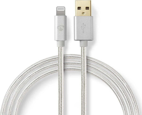 NEDIS Lightning-Kabel – 3 m Länge, USB zu Apple Lightning