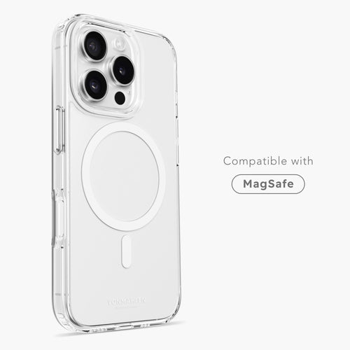 Vonmählen iPhone 16 Pro Hülle – Transparent, Schützt vor Kratzern