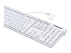 GETT USB-Tastatur – Waschbar, Spritzwassergeschützt, Antimikrobiell