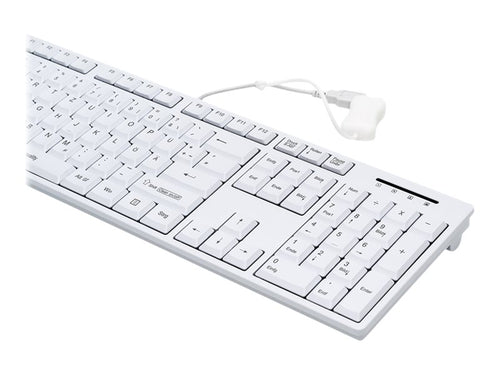 GETT USB-Tastatur – Waschbar, Spritzwassergeschützt, Antimikrobiell
