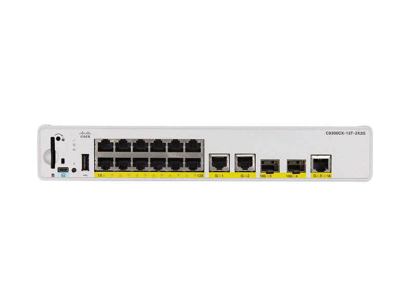 Cisco Netzwerk-Switch – 12 Anschlüsse, Gigabit Ethernet