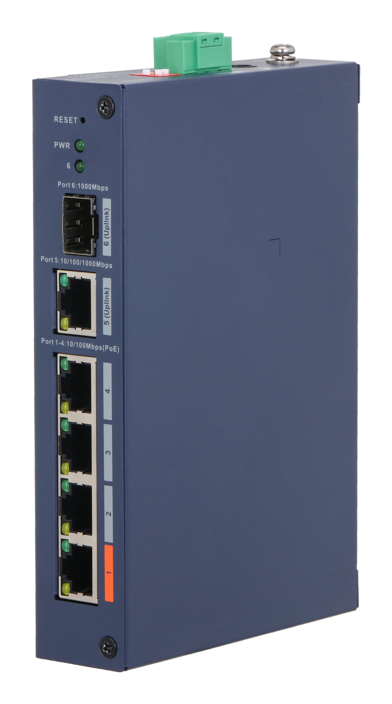 Dahua Netzwerk-Switch – 4-Port, ideal für kleine Büros