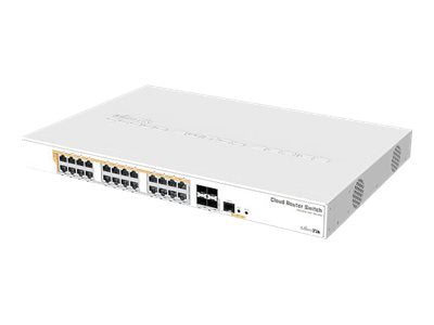 Mikrotik Cloud Router Switch – 24 PoE-Ports, Dual Boot