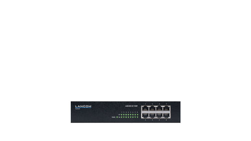 Lancom 8-Port Gigabit Switch – Für kleine Büros, mit PoE+