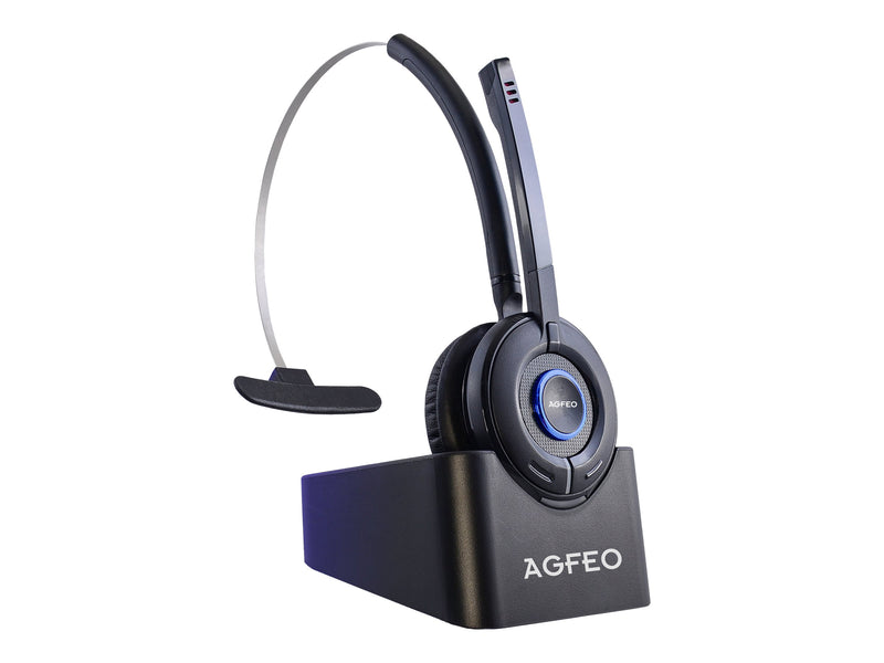 Agfeo DECT Headset IP – Kabellos, mit Geräuschunterdrückung