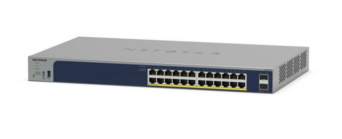 Netgear 24-Port Smart Switch – Gigabit, PoE+ für einfache Netzwerke