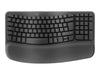 Logitech Ergonomische Tastatur – Kabellos, komfortables Design