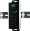 Exsys USB-Hub – 4 Ports, robust für extreme Temperaturen