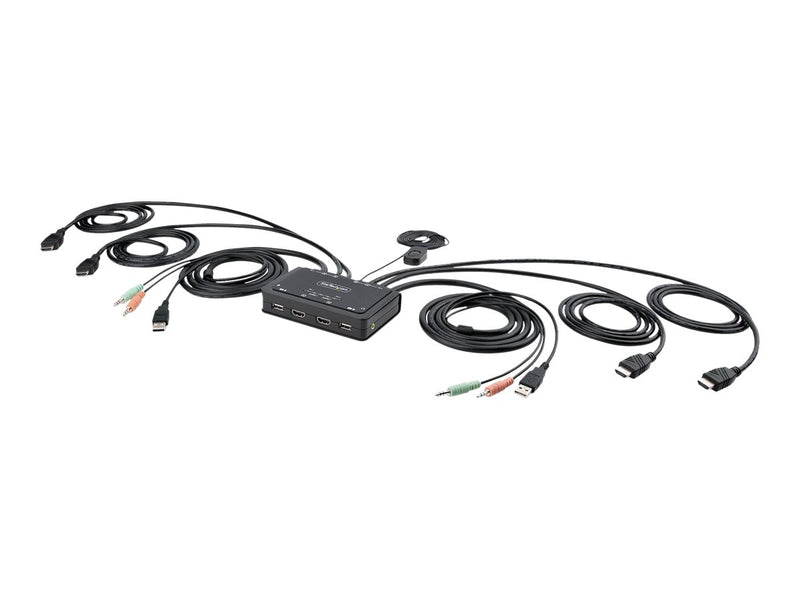 StarTech Dual Monitor HDMI Switch – 2 Bildschirme, 4K Unterstützung
