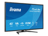 Iiyama 43" 4K Monitor – HDR10, USB-C-Hub