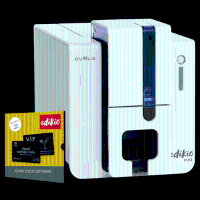 EVOLIS Edikio FLEX Kartendrucker – USB & Ethernet, 300 dpi