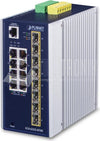 PLANET TECHNOLOGY Netzwerk-Switch – 16 Ports, wandmontierbar