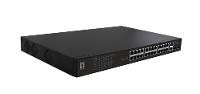 LevelOne Netzwerk-Switch – 28 Anschlüsse, Power-over-Ethernet