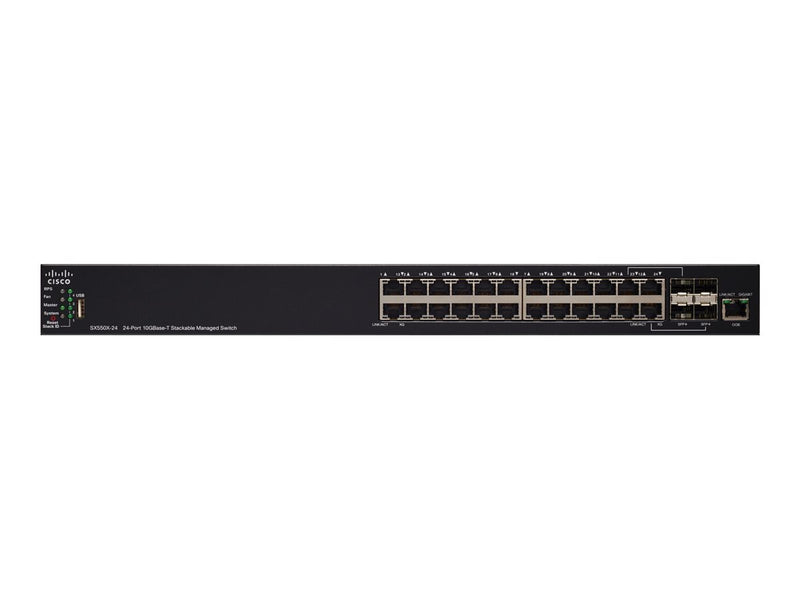 Cisco 24-Port Switch – 10G-Konnektivität, Rack-montierbar