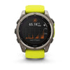 Garmin Fenix 8 Solar Uhr – Titan, Solarbetrieben