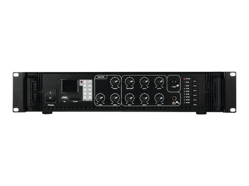OMNITRONIC Mischverstärker – 180 Watt, 6 Zonen
