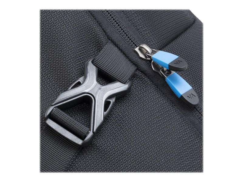 Rivacase Notebook-Rucksack – Wasserfest, stoßsicher für 17,3" Laptops