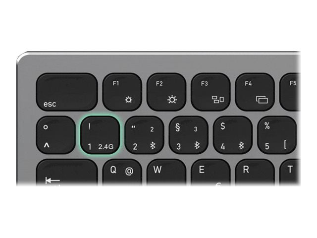 KEYSONIC Kabellose Tastatur – Bluetooth, volle Größe