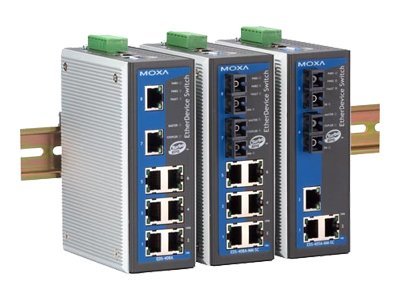 Moxa Ethernet Switch – 5 Ports, für DIN-Schiene